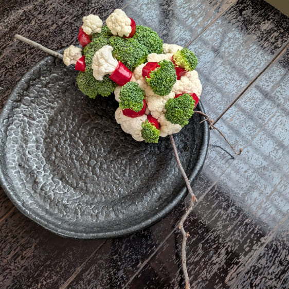 野菜の造形  脊黒講師作品