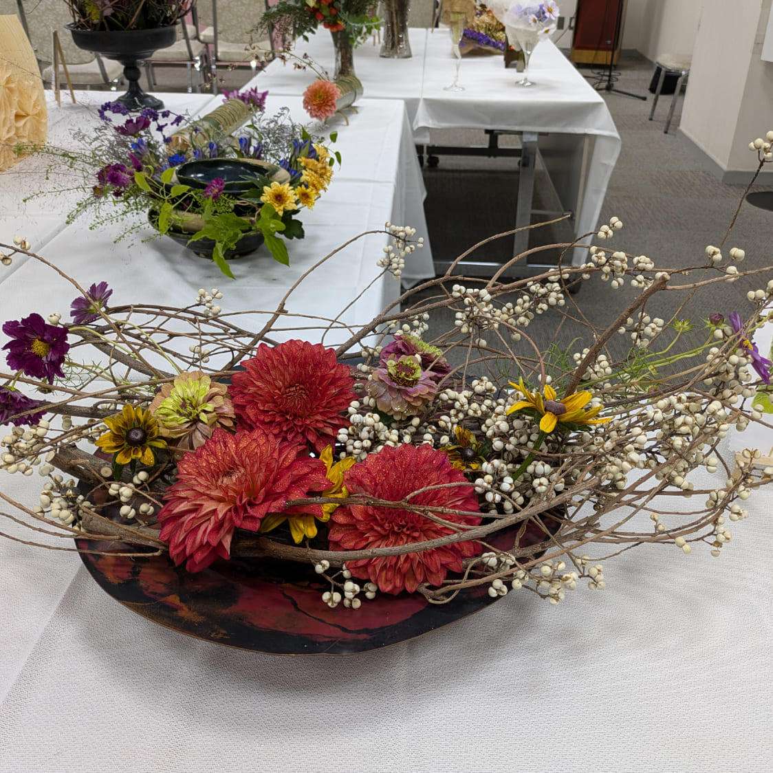 花くばり 吉田講師作品