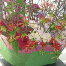 漆喰紙を使用してのデザインです。