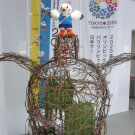 「ゆりーと」君は4月以降も町田市役所に飾られています。