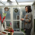 季節感のある作品を展示しました