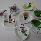 川崎景太クラス「花懐石」のレッスンに出席、山口作品です。