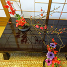 黒澤講師作品　花くばり　空間のくばり