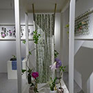 新宿高島屋作品展　山口作品　「雨だれ縞模様を描く」