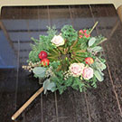 黒澤講師作品　ナチュラルリースのデザインです