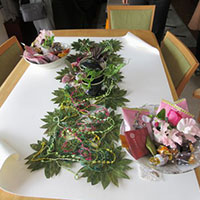 生徒作品展　講師・松下さん作品