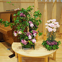 花の木保育園　4月お誕生会のデザイン