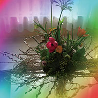 パーソナル　小さい花のいかし方　早春の庭　山口作品