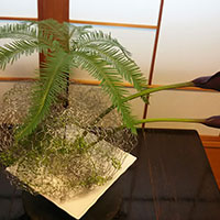 中溝講師作品　研究科植物と金属のデザイン