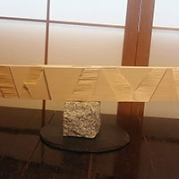 木の構成　中溝講師作品