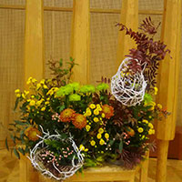 花の木保育園　１０月お誕生会の花