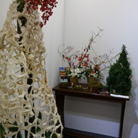 花・さく・暮らし　作品展東京　山口クラスブース