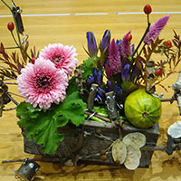 リヤカーのデザイン　Ⅱ　木の子供達