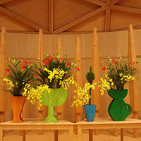 花の木保育園　12月お誕生会の花