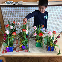 花クラブの作品