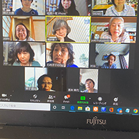 全国指定教室の会の皆さんと初zoom会議です。