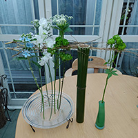 竹の花くばりのデザイン　松田講師作品