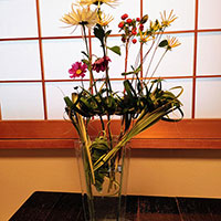 葉の立体造形　鈴木講師作品