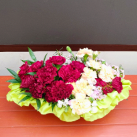 卒カーネーションのデザイン　松下講師作品