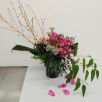 探究科「ドライになる花の構成」山口美知子