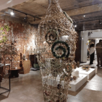 濱中先生のソウルでの個展