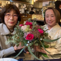 マミフラワークリスマスパーティにて